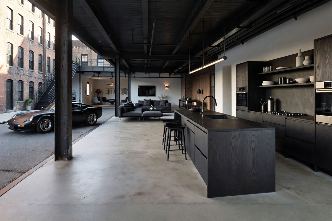 The Black Kitchen in Brooklyn, NYC.